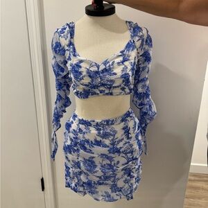 Asos skirt and top set